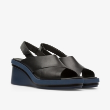 Camper Black Sandals Womens - Kyra Online Ireland | SJZAK1785